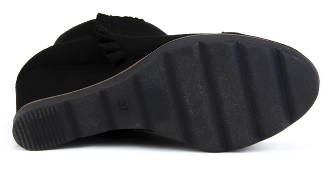 Ankle boots Claudio Rosetti 437/K1 Black Suede