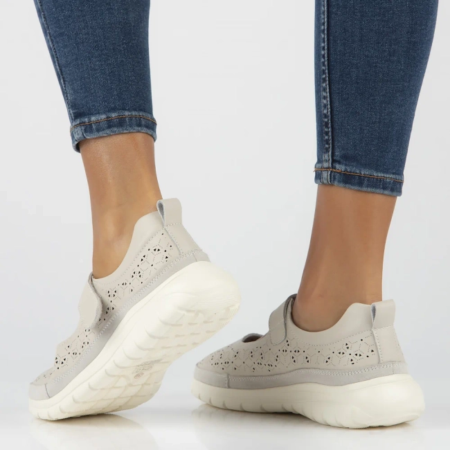 Leather shoes Filippo DP6073/24 BE beige