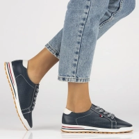 Leather shoes Filippo DP3509/24 NV navy