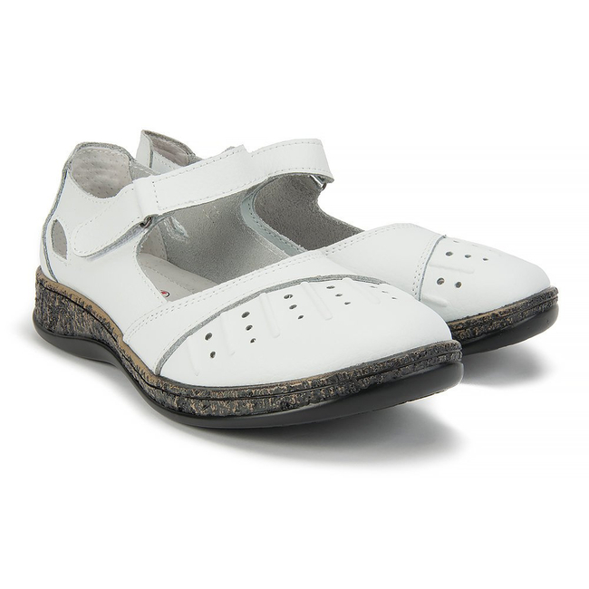 Półbuty FILIPPO DP091/17 WH White