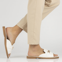 Slippers Filippo DK4491/23 WH white