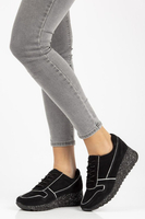 Skórzane półbuty Filippo DP943/20 Czarne