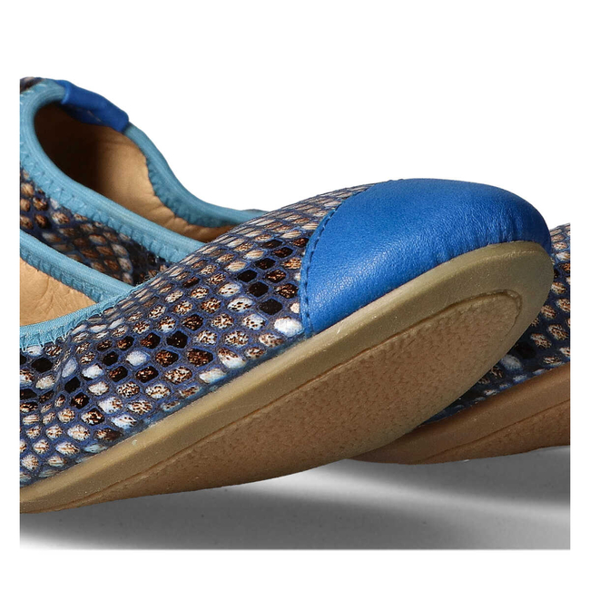 Baleriny Vinceza R15-D-P-518 BL Blue