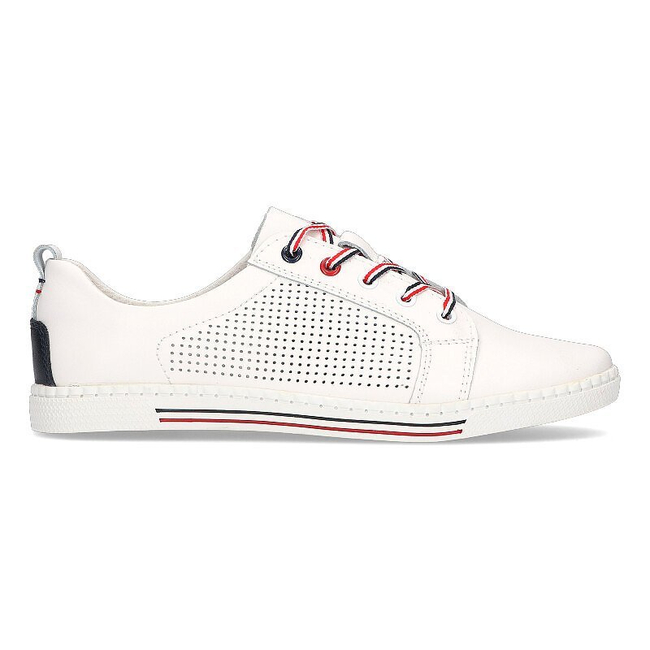Leather shoes Filippo DP008/21 WH white