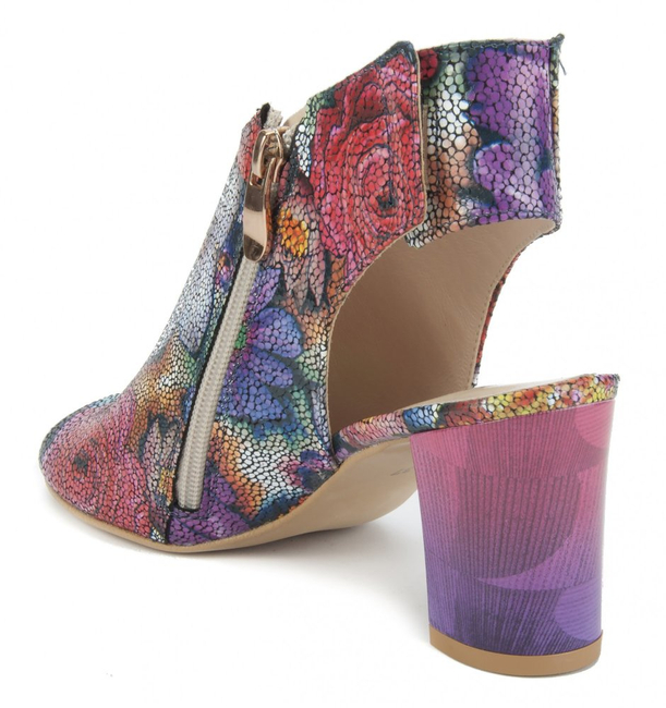 Sandals EKSBUT 36-4051-d99-1g flowers 8024159