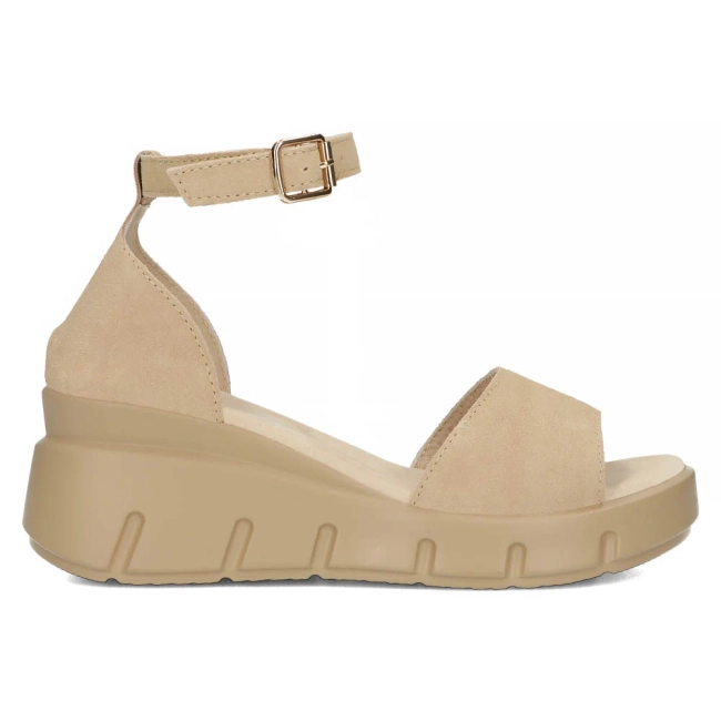 Leather sandals Filippo DS4455/24 BE beige