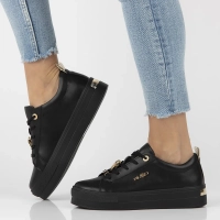 Leather shoes Filippo DP3533/25 BK DI black