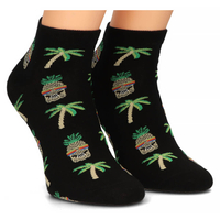 Men's Feet ananas palm