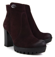 Ankle boots Claudio Rosetti 440/G Plum Nubuk