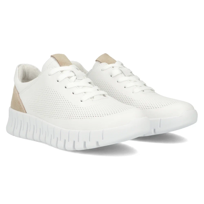 Leather Sneakers Filippo DP6035/24 WH white