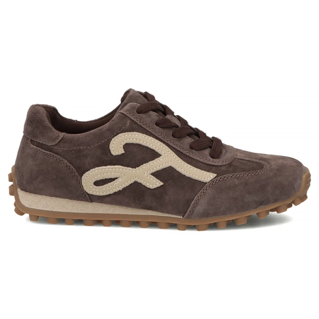 Skórzane sneakersy Filippo DP7961/26 D BR brązowe