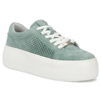 Leather sneakers Filippo DP7520/26 GE green