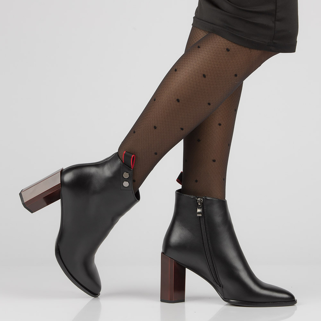 Botki Filippo DBT1553/21 BK czarne