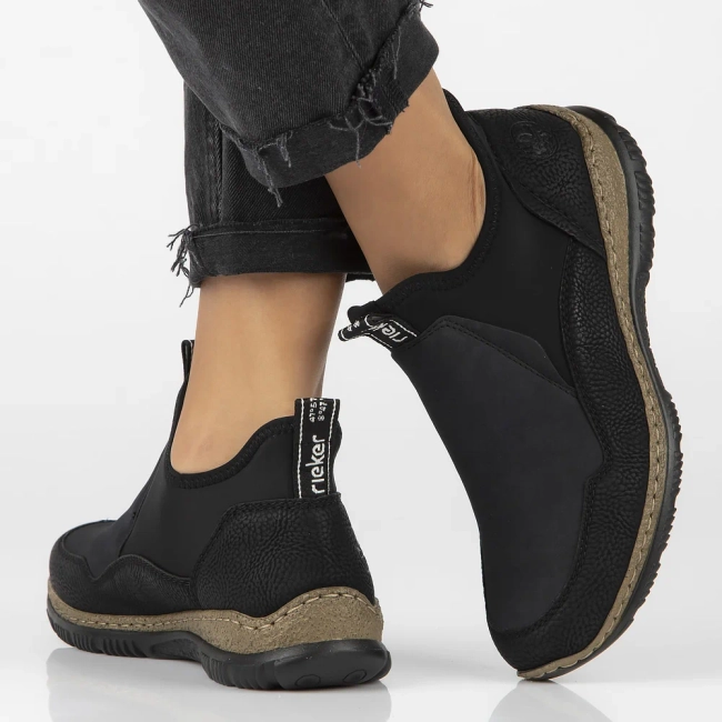 Rieker sneakers N3275-00 black