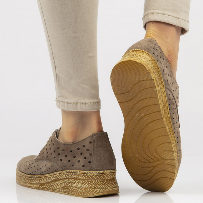 Leather shoes Filippo DP2162/21 SD brown