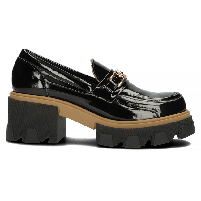 Leather shoes Filippo 20114 N black