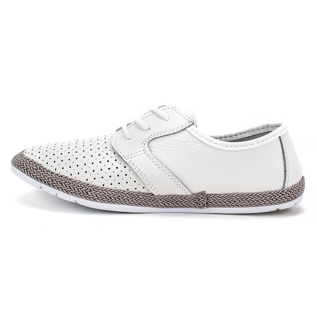 Półbuty Filippo DP088/18 WH białe