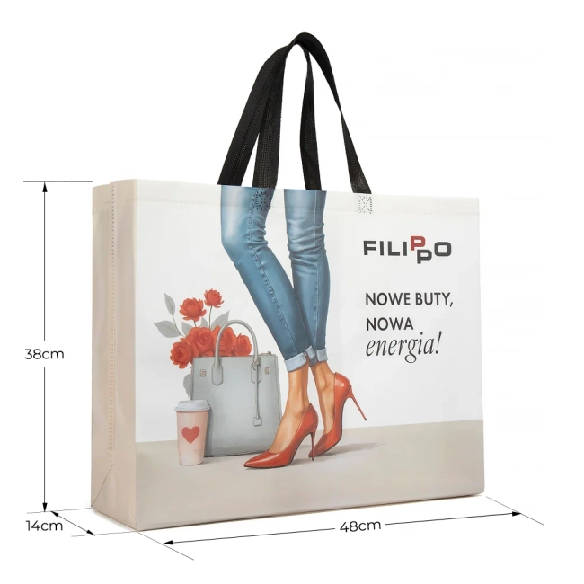Filippo Shopping Bag New Energy TZ0478/25 BL RD