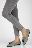 Skórzane lordsy Filippo DP2024/21 GR szare