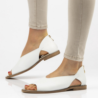 Leather sandals Filippo 178 white