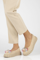 Leather shoes Filippo DP4682/23 BE beige