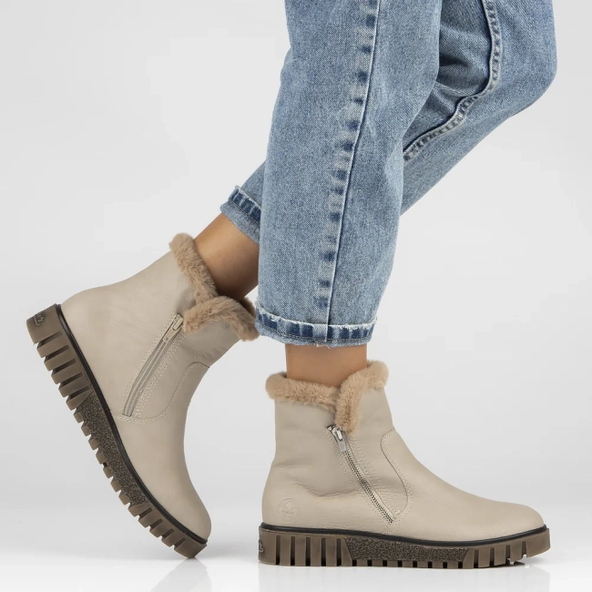 Ankle Boots Rieker Y3481-60 beige
