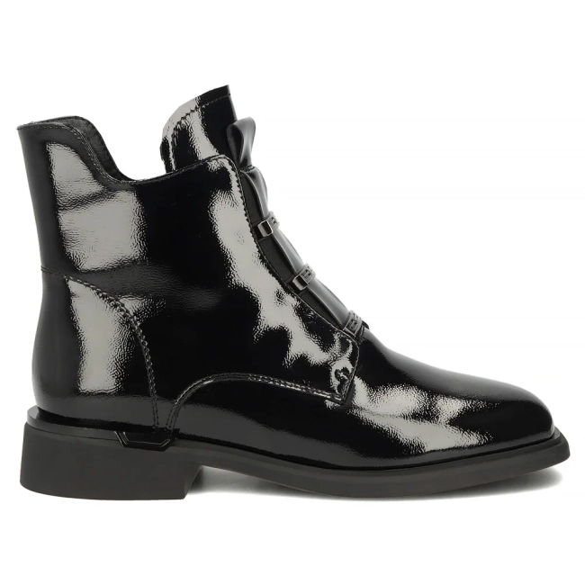 Leather ankle boots Filippo DBT8133/26 BK black