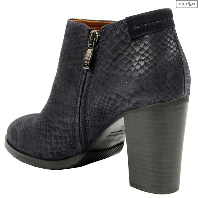 Botki NESSI 715/n granatowy 8021394