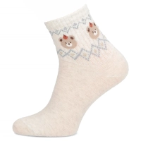 Women's Socks LM18-412 beige
