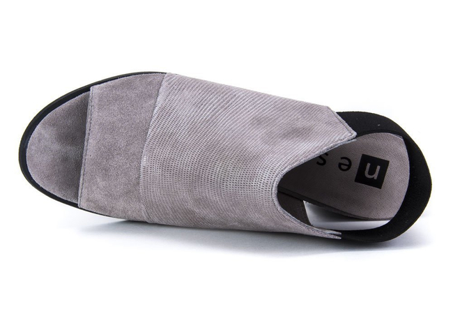 Sandals Nessi 80706 Grey Lizaro + Grey 19