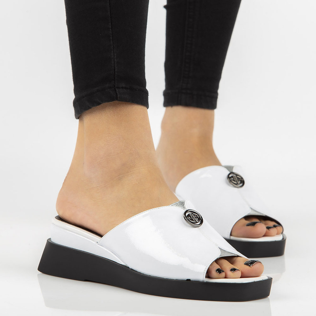 Slippers Filippo DK2351/21 Wh white