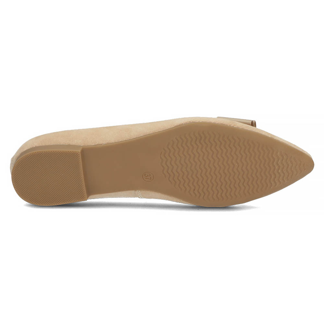 Leather shoes Filippo DP3683/22 BE beige