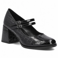 Leather shoes Filippo DP8161/26 BK black