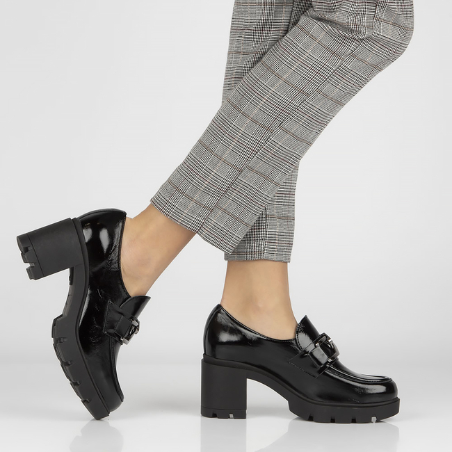 Leather shoes Filippo 20097 black