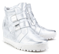 Botki Eksbut 67-4635-369-1G Srebro Lico