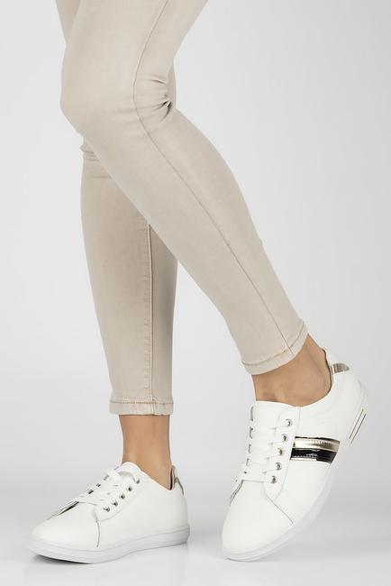 Leather shoes Filippo DP4522/23 WH white