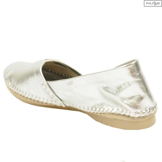 Baleriny MACIEJKA 01930-31/00-0 srebrny 8022770