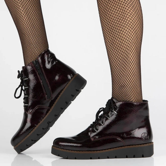 Ankle Boots Rieker 44902-35 maroon