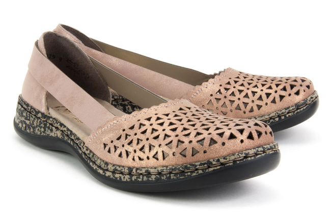 Półbuty Rieker 46387-31 Rosa