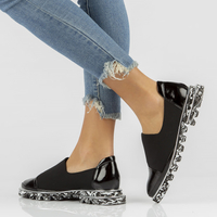 Skórzane półbuty Filippo DP3920/22 BK czarne