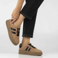 Leather sneakers Filippo DP7995/26 BE beige