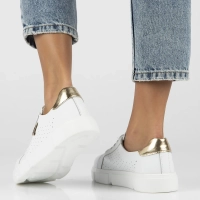 Leather shoes Filippo DP4529/24 WH white