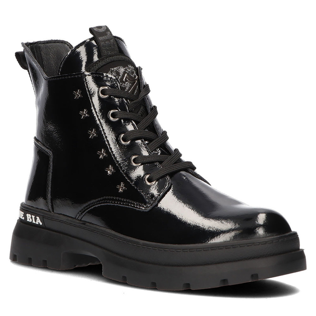 Leather boots Filippo DBT3063/22 BK black
