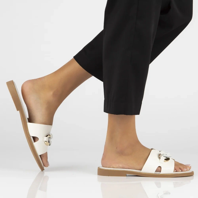 Slippers Filippo DK6218/24 WH white