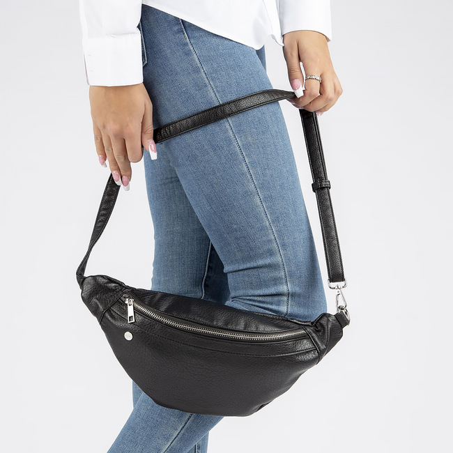 Handbag Filippo Kidney TD0004/22 BK black