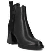 Leather ankle boots Filippo DBT7358/25 BK black