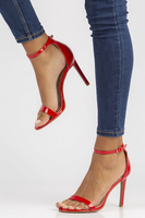 Heeled Sandals Filippo B508YH-PB red
