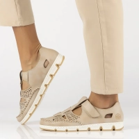 Leather Shoes Filippo 49958-61 beige