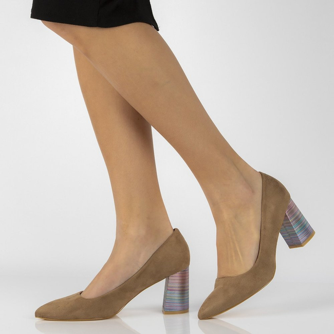 Pumps heelED FILIPPO DP2324/22 BE beige