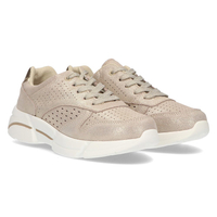 Skórzane Sneakersy Filippo DP2156/21 GO złote